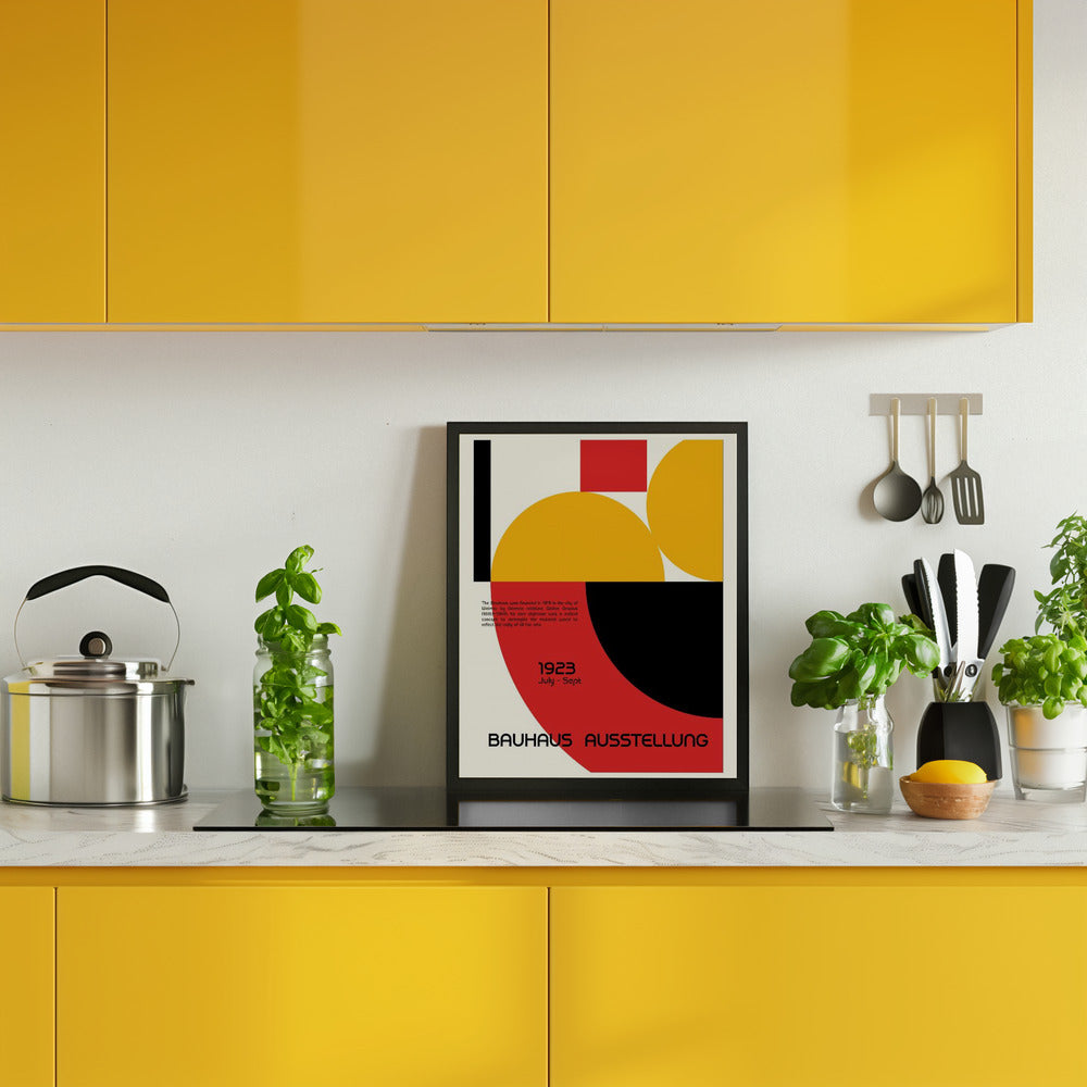 Bauhaus Ausstellung Poster